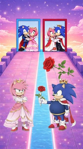 Sonic Weds Amy 💙💖 | Finally Wedding Day! 😱🎮#gaming #sonicthehedgehog #sonic #shorts #trendingshorts
