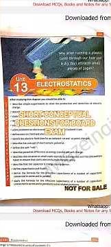 Short Question 3 Answer Class 10 Physics Chapter 13 Electrostatics🔬#slo #mcqs #class10 #numericals