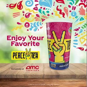 Refreshing Peace Tea is now available on the Freestyle machine at AMC Theatres. Enjoy it with a popcorn when you see your next movie! | AMC Theatres