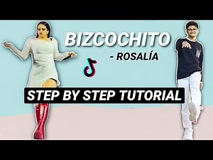 Rosalia - Bizcochito *EASY TIKTOK TUTORIAL WITH MUSIC*
