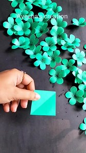 DIY How to make paper flower #reelsfb #fbviral #diy #decor #paperflowers #handmade #homemade #craft #creative #foryoupage #trend #howto #viralreels | Ayesha's Creation