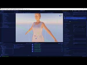 GPU Cloth Dynamics creating a dress from scratch in Unity (Part2)