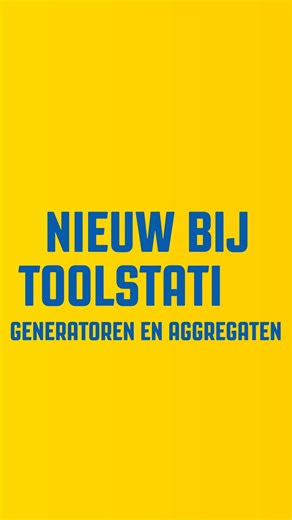 ⚡ Nieuw bij Toolstation: Generatoren & Aggregaten! Altijd stroom bij de hand. Of je nu op de bouw staat, buiten werkt of voorbereid wilt zijn op alles. 🛠️ Makkelijk te bestellen via de app, webshop of winkel 📦 Aan de deur geleverd 👉 Ontdek het aanbod: https://bit.ly/3N0cSrj | Toolstation NL