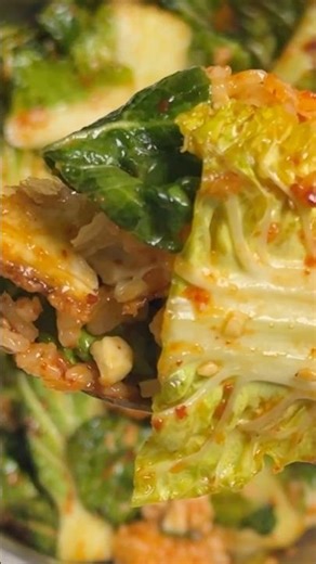 Spring Cabbage Bibimbap #easyrecipe #koreanhomecooking #cabbage #bibimbap #springrecipe