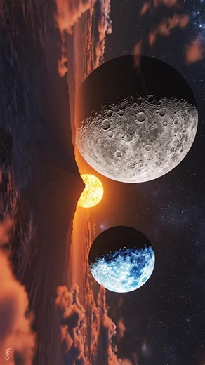 13K views · 394 reactions | Do you think there ever were two suns and two moons ? #space #StarsEverywhere #SpaceX #NASA #universe | Universe Wonders | Facebook