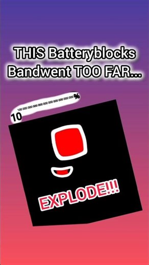 THIS Batteryblocks Band went TOO FAR... #shorts #viralshorts #batteryblocks #numberblocksband #viral