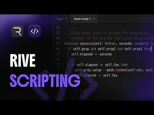 Rive Scripting Tutorial: Getting Started with LuaU and Node Scripts