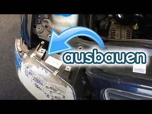 Audi A3 8l | Halogen Scheinwerfer ausbauen | tauschen