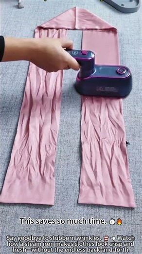 Steam Ironing – Wrinkle-Free in Seconds 👕💨