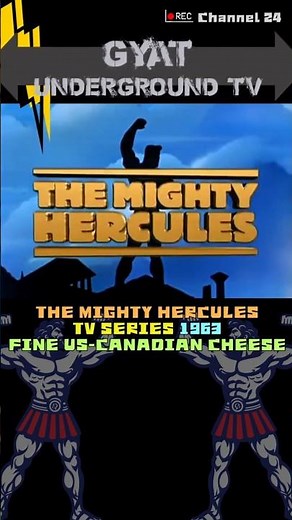 👁️👁️MIGHTY HERCULES THEME TV SERIES 1963🔥