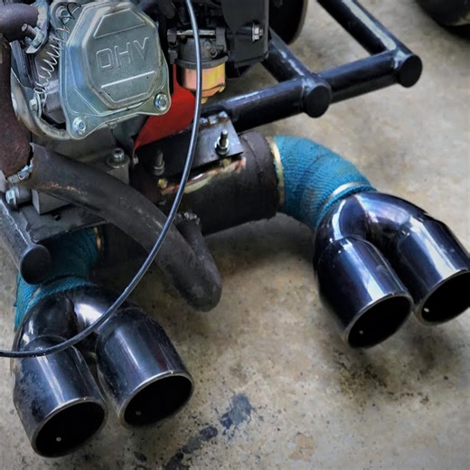 336K views · 471 reactions | Building a Homemade Sport Exhaust for a 200cc Go Kart | DIY & Crafts | Facebook