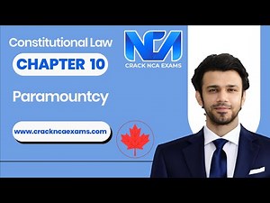 Canadian Constitutional Law | Paramountcy | Chapter 10