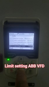 30K views · 459 reactions | How to set limit in VFD?? ABB ACS880 VFD. #ACS880 #VFD #electrical #electronics #electrician | Electrical Engineering Question & Solution & Learning | Facebook