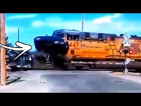 Trains vs Cars Compilation