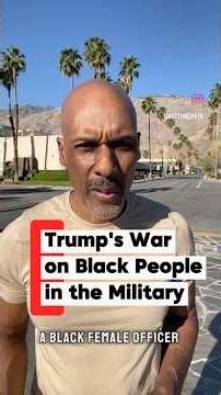 Black Soldiers Served America… Trump Did WHAT? 😳 #Politics #BlackAmerica #Shorts