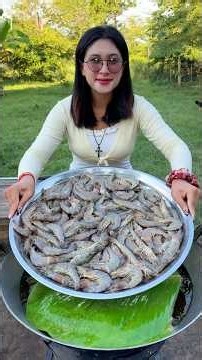 Cooking shrimp fried rice yummy recipe