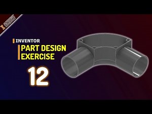 Exercise 12 Inventor Basic Part Design Tutorial For Beginner
