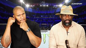 💥 Que donnerait un combat dans la cage face à Teddy Riner ou Mike Tyson ? L'avis de Ciryl Gane MMA et de son entraîneur Fernand Lopez #UFCParis | Eurosport France