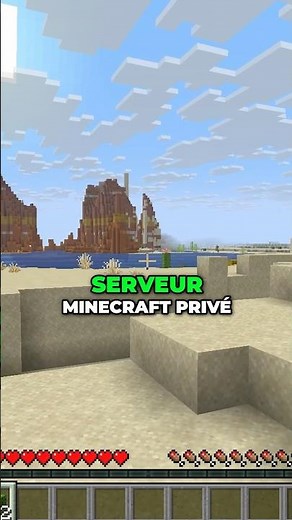 Comment on fait pour créer un serveur sur Minecraft ? ⛏️ #shorts