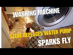 How To Replace A Washing Machine Water Pump||Quick and Easy!!