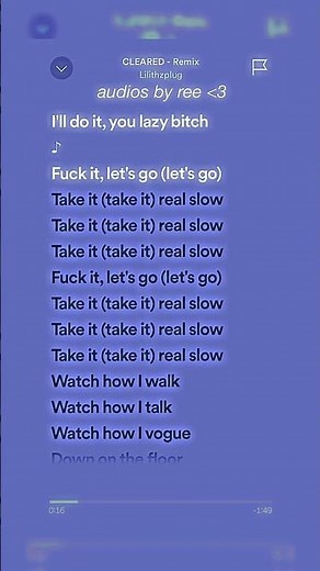 CLEARED - Remix (lilthzplug) slowed