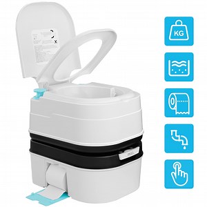 Kohree 6.3 Gal Portable Toilet for Adults,Large Camping Toilet with Detachable Waste Tank,Porta Potty for Home Use, Camper, RV Travel