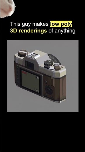 Low Poly Rendering | Camera