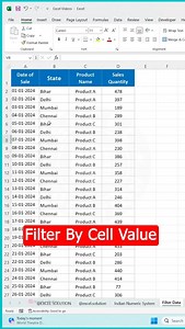 66 reactions | Filter Data By Cell Value ✅ . . . . #exceltricks #msexcel #exceltips #excelformulas #exceltutorial | Excel.Solution | Facebook