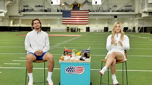 10K views · 43 reactions | Two completely different sports, one shared love: 樂 For soccer star Cade Cowell and gold medal wrestler Helen Maroulis, peanuts and peanut butter are essential fuel sources. Chck out highlights from our interview with these world-class athletes – including their favorite peanut butter smoothie recipes! #PeanutsUnite #peanuts #peanutbutter #soccer | The18 | Facebook