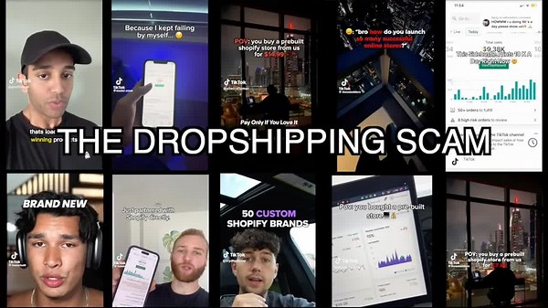 EXPOSING THE SCAM OF DROPSHIPPING (PRE BUILT STORES)