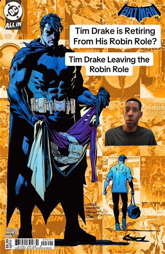 Tim Drake Leaves Robin Role: A New Chapter Begins