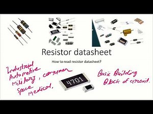 049 How to read Resistor datasheet and finding resistor part number | bkp semiconductor