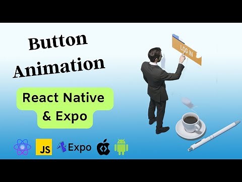 Simple Button Animation Tutorial Using React Native and Expo | JavaScript Code