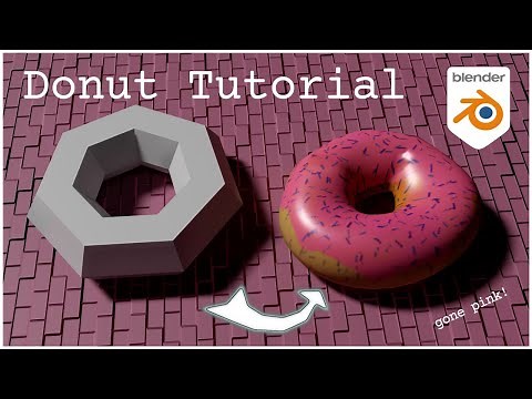 Blender DONUT Tutorial
