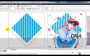 CDR设计的简单海报CDR下载CDR安装