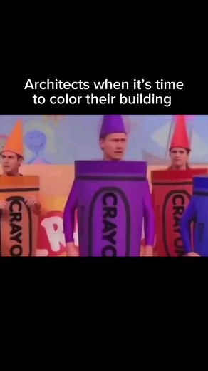 Architecture Memes on Instagram: "Everywhere I go I see grey or white cubes. Always the same facade and the same design. Maybe some plants to somehow brighten up the environment but that's it. Colours wouldn't help tbh it's almost hopeless. Credit: @ao_trondheim Almost. There is hope. Join the @arch_uprising and follow me to make change. Be a part of our growing movement! Feel free to comment your opinion down below and make sure to check out my @stadtbilddeutschland YouTube channel (link is in 