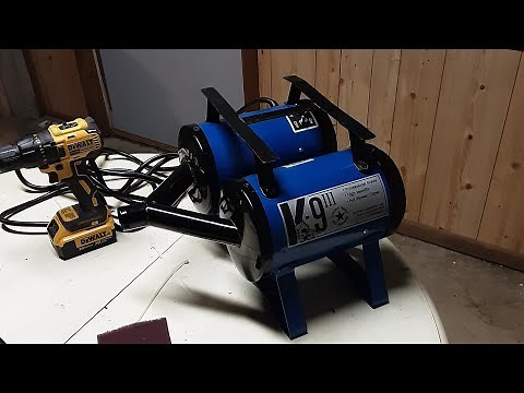 How to replace motors on a K9 III dryer