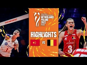 🇨🇳 CHN vs. 🇧🇪 BEL - Highlights Phase 2| Women's World Championship 2022