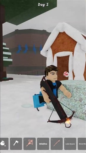 I decided to ride a sled in 99 Nights in the Forest, but suddenly something went wrong