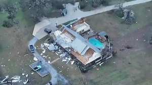 Tornado destroys homes around Decatur