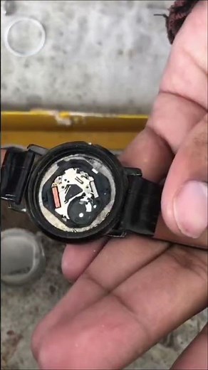 How to remove a watch movement from the case #watchRepair #TickAndRepair #Short