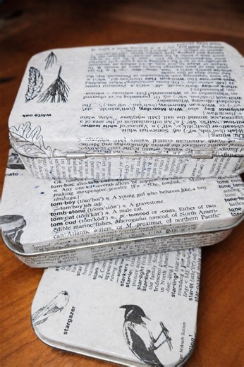 Custom Dictionary Keepsake Tin • Mini Storage Box, Apothecary Storage, Jewelry Box, Word-lover Gift, Memory Box, Note Keepsake - Etsy