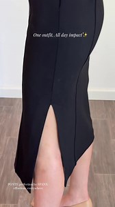 Made to power through your calendar. With figure-flattering design, hidden core shaping, and comfort that lasts all day, the Ponte Dress moves effortlessly from desk to dinner. | SPANX