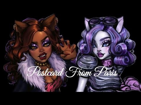Clawdeen Wolf x Catrine Demew Postcard From Paris (Read Description)