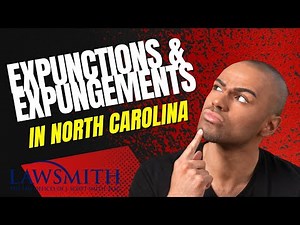 Expunctions/Expungements in North Carolina