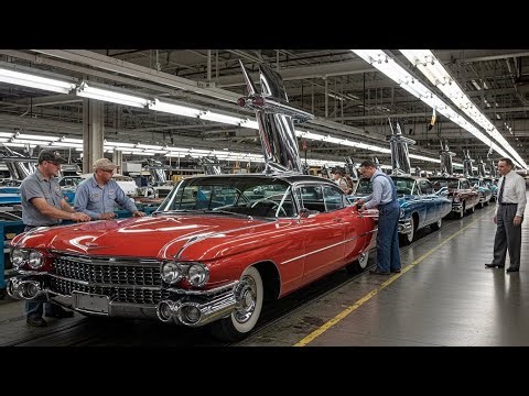 Inside the 1959 Cadillac Factory: How America Built the Car With the Biggest Fins Ever