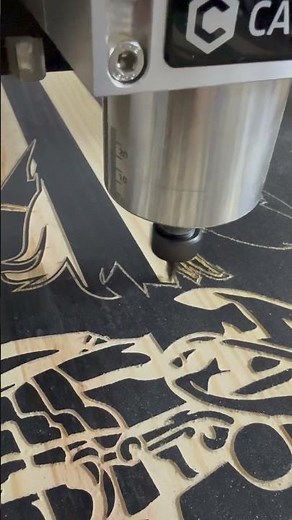 Advanced v-carve in Carbide Create! You MUST learn it! #cnc #cncwoodworking #shapeoko #rustic