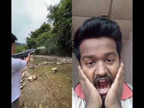 Water Gun Prank Gone Crazy 🤣💦