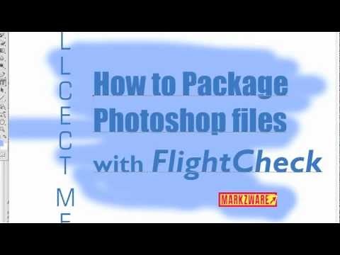 Collect Fonts in Photoshop - Package PSD files