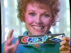 1985 Crest Tartar Control Toothpaste "It's very simple" TV Commercial